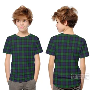 Black Watch Tartan Kid T-Shirt