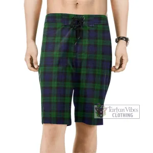 Black Watch Tartan Men's Board Shorts