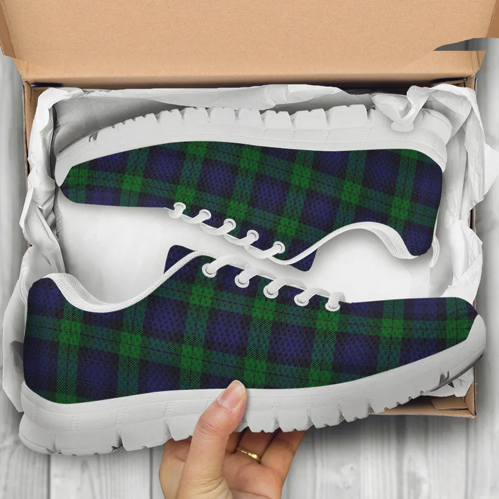 Black Watch Tartan Sneakers