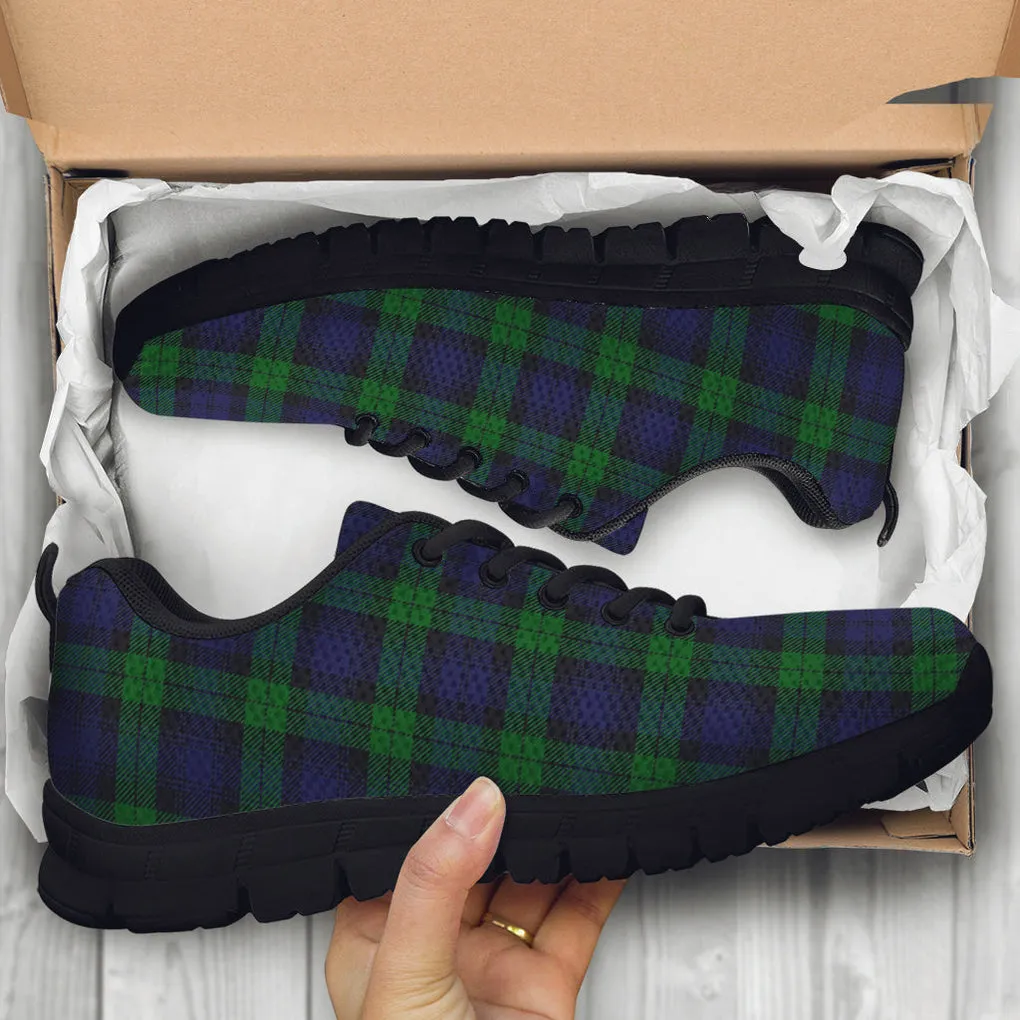 Black Watch Tartan Sneakers