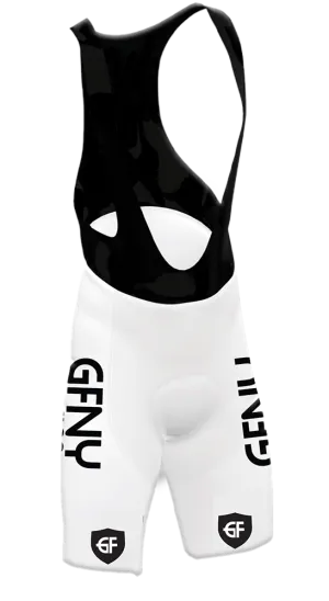 Black-White Bib-Short Men