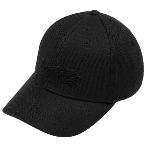 BLACK WOLF SPORT HAT - BLACK