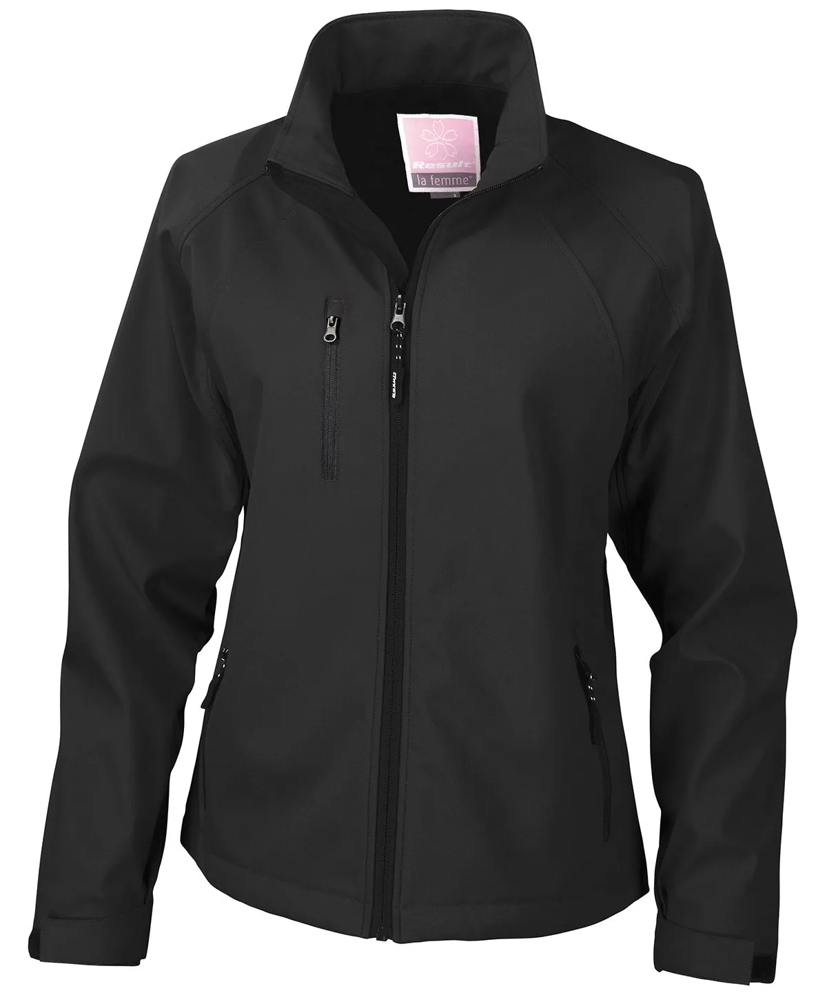 Black - Women's baselayer softshell jacket