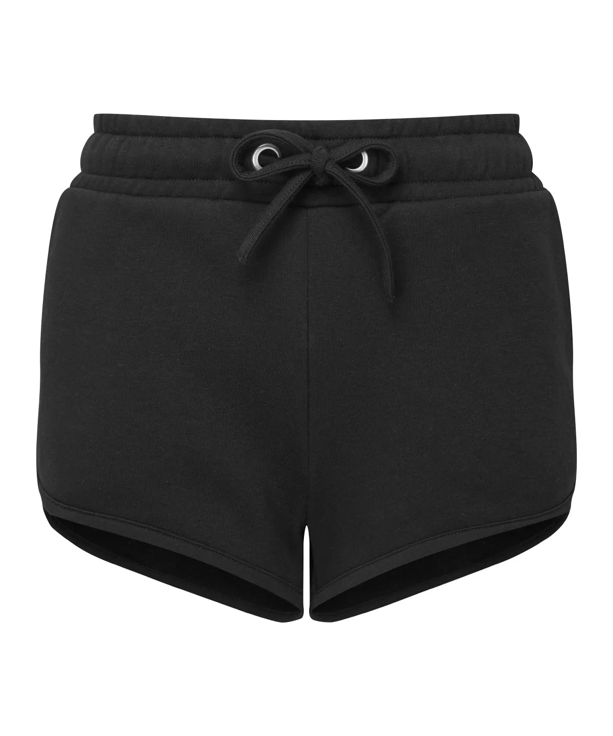 Black - Women’s TriDri® recycled retro jogger shorts