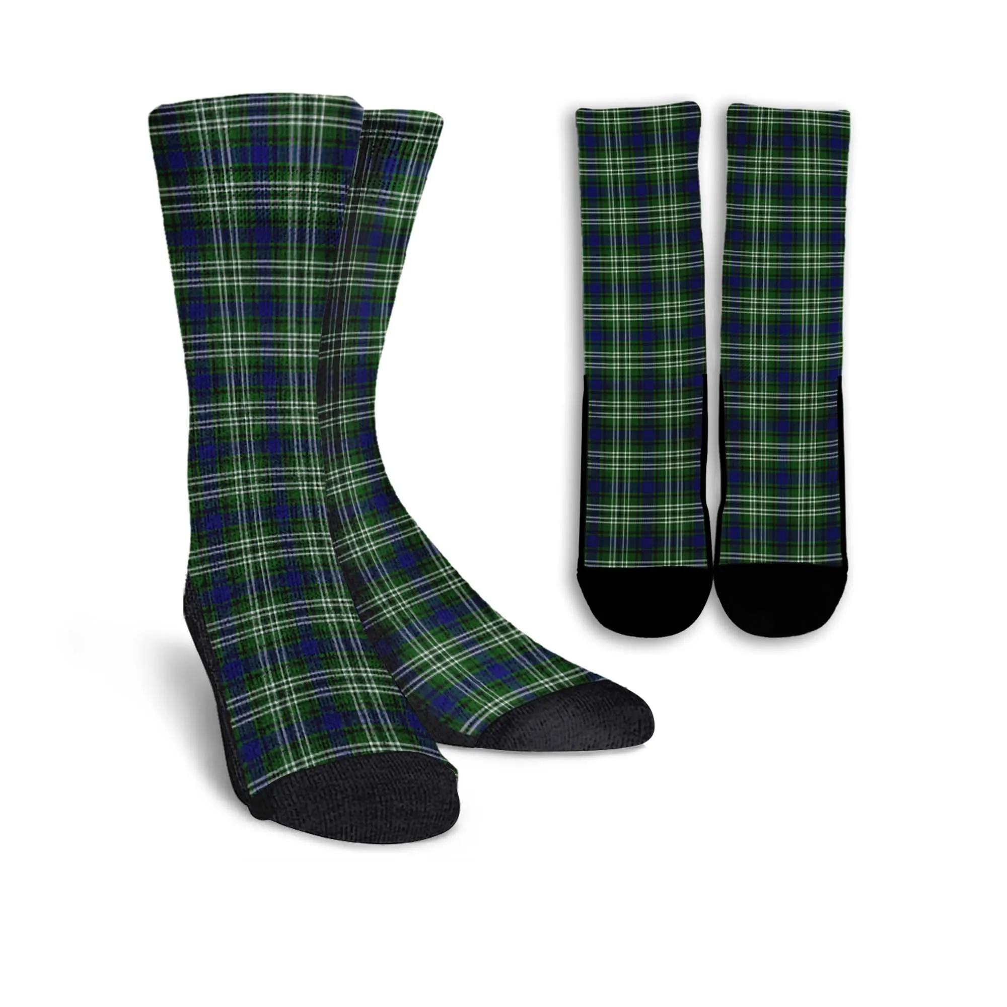 Blackadder Tartan Crew Socks