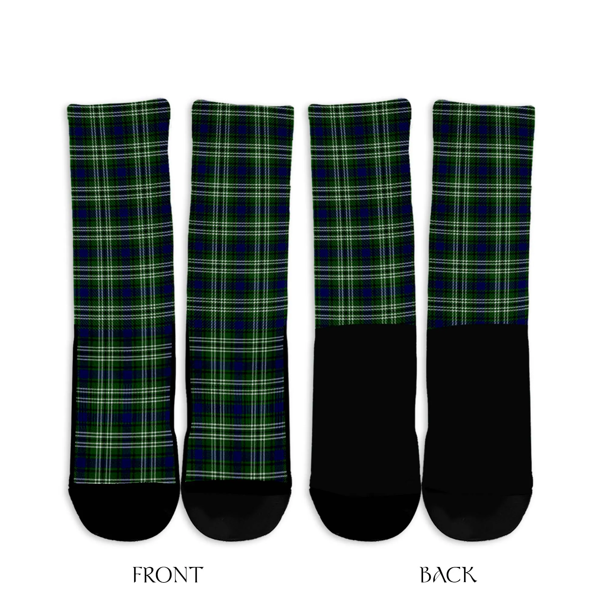 Blackadder Tartan Crew Socks