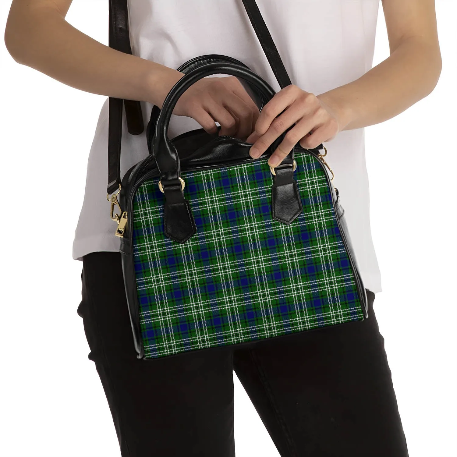 Blackadder Tartan Shoulder Handbags