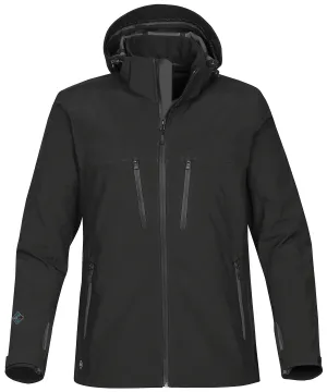 Black/Carbon - Patrol technical softshell jacket