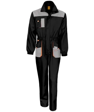 Black/Grey/Orange - Work-Guard lite coverall