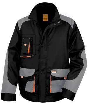 Black/Grey/Orange - Work-Guard lite jacket