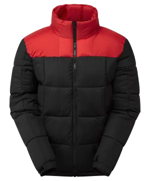 Black/Red - Fourteener box quilt jacket