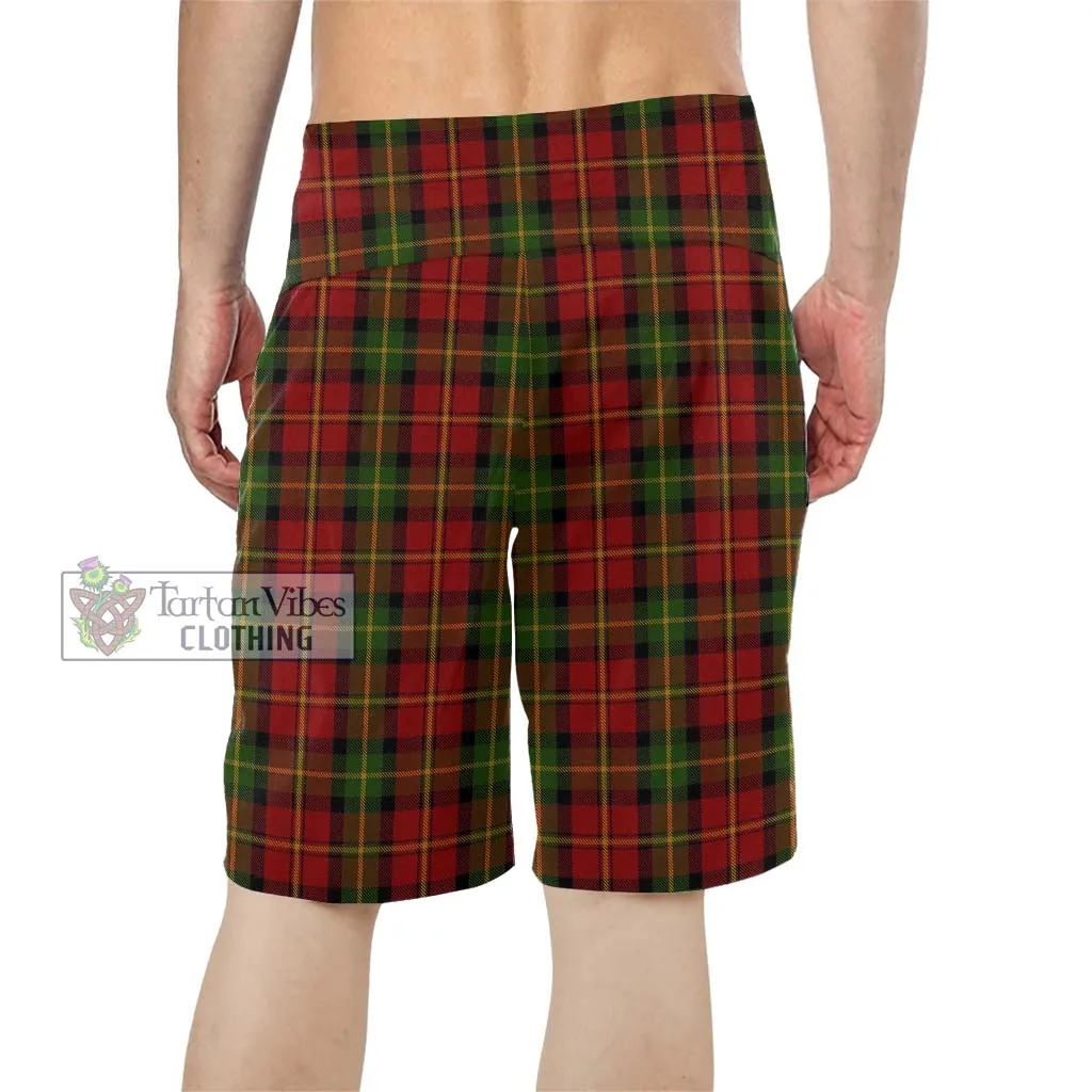 Blackstock Red Dress Tartan Men's Board Shorts