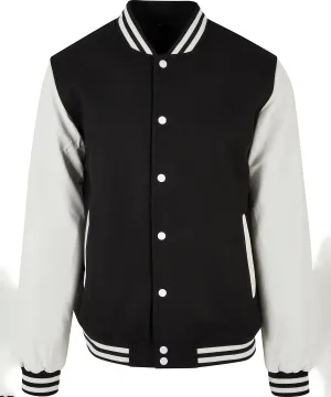 Black/White - Old school college jacket