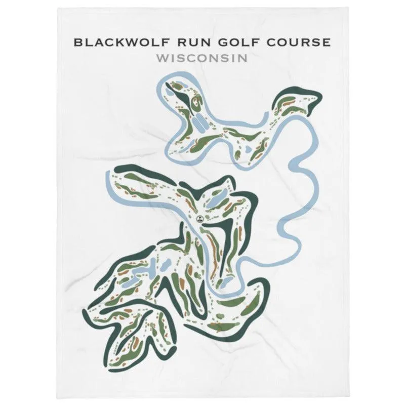 Blackwolf Run Golf Course, Wisconsin - Printed Golf Courses