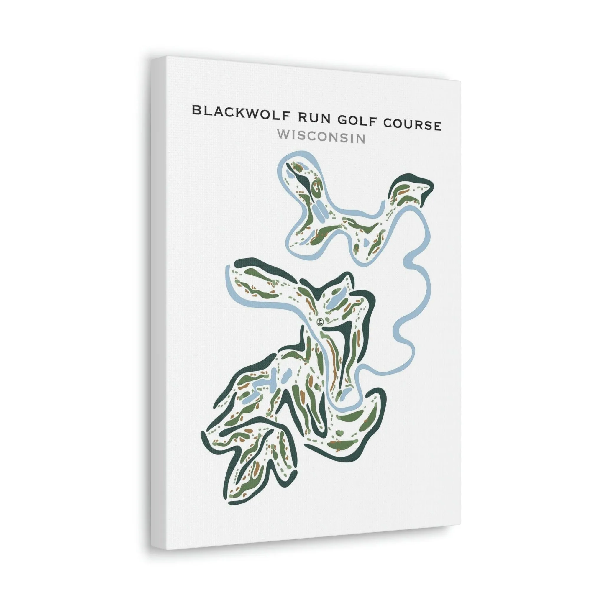 Blackwolf Run Golf Course, Wisconsin - Printed Golf Courses