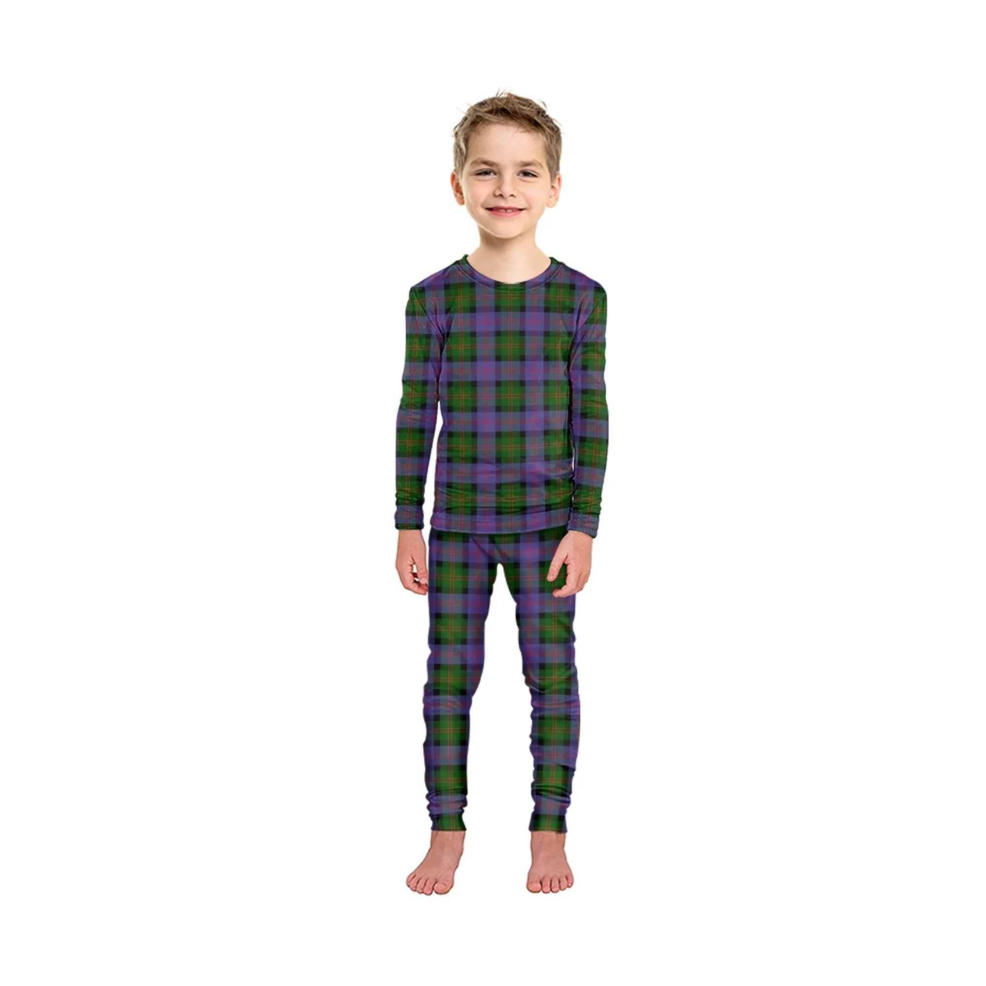 Blair Modern Tartan Pajamas Family Set