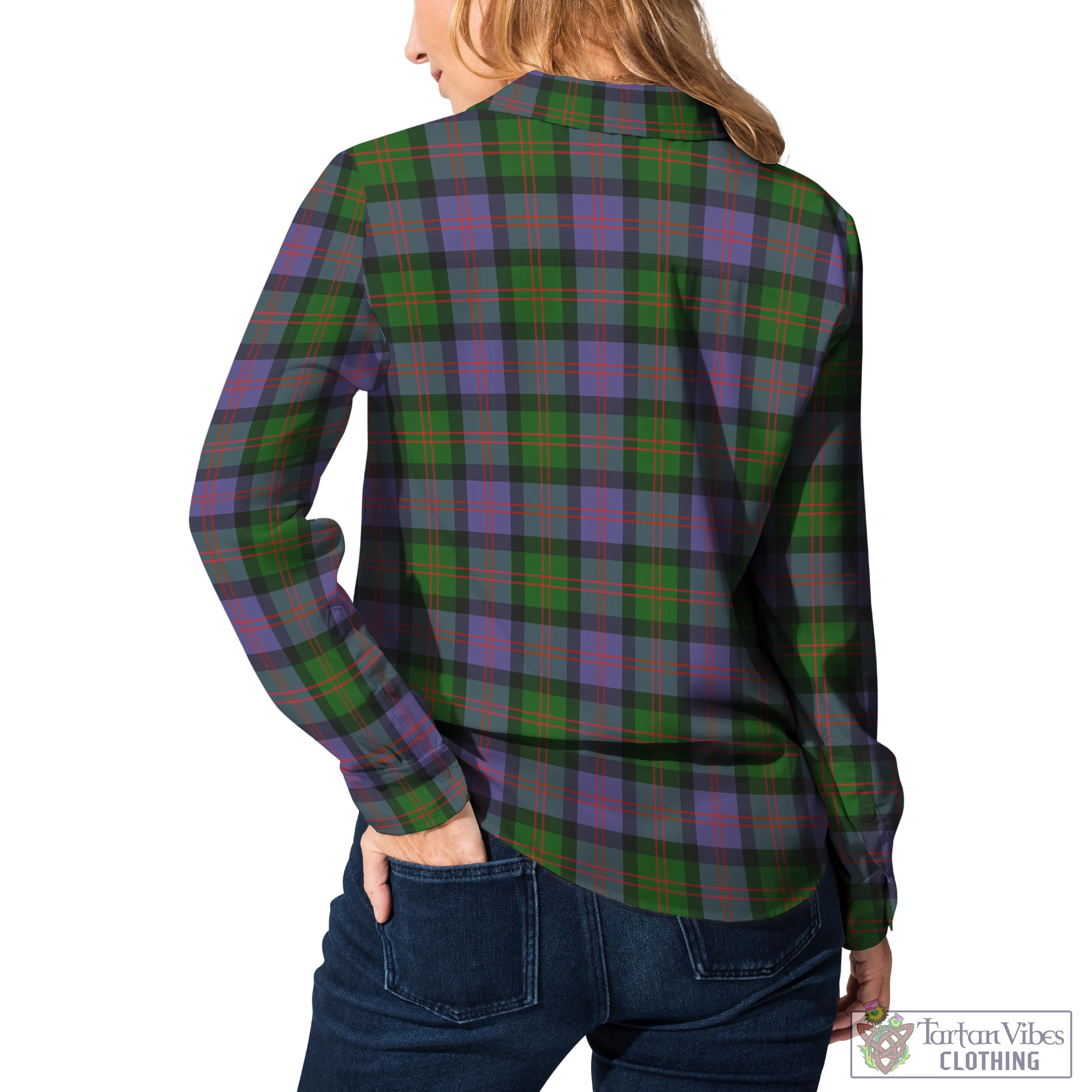 Blair Modern Tartan Women's Casual Shirt