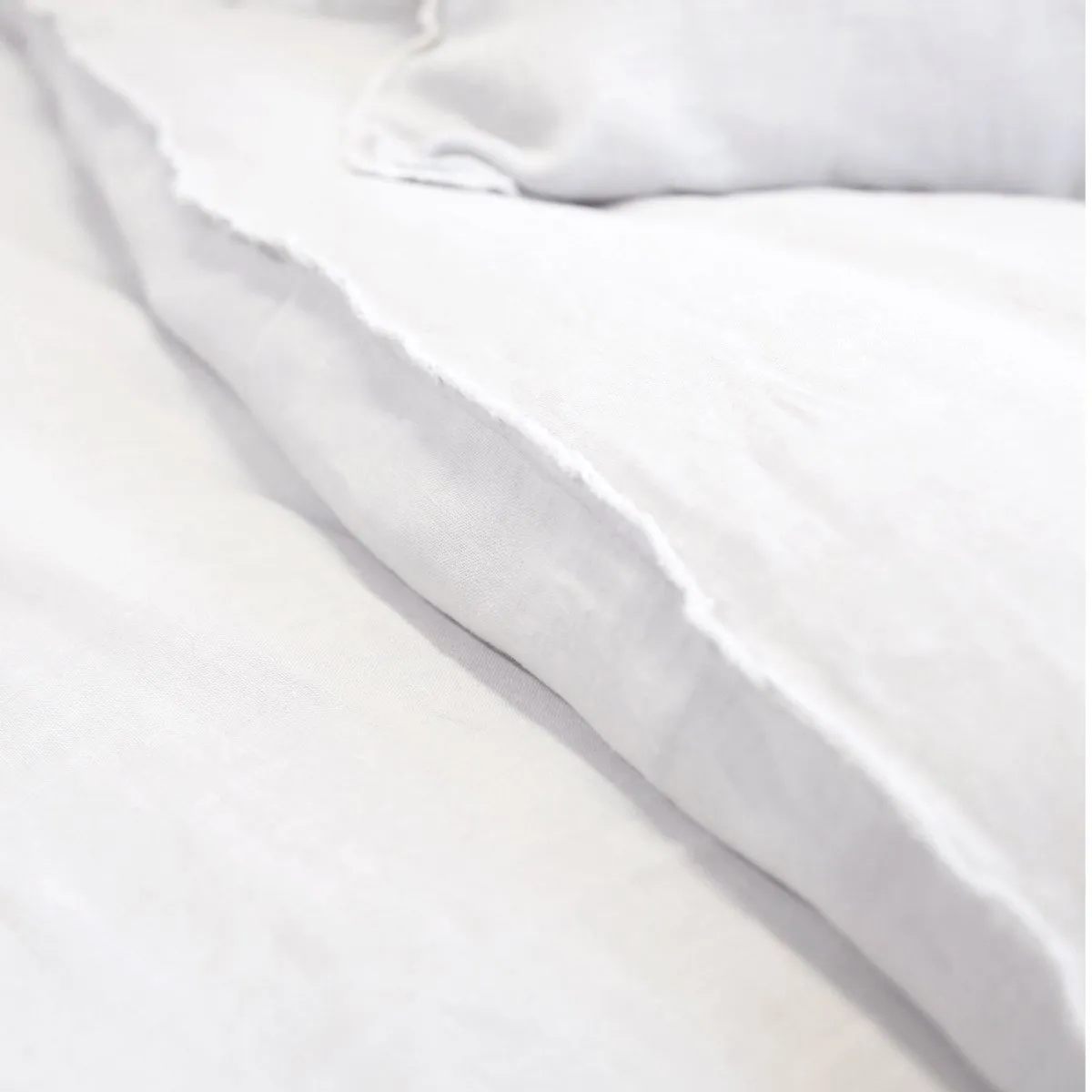 Blair White Linen Bedding by Pom Pom at Home