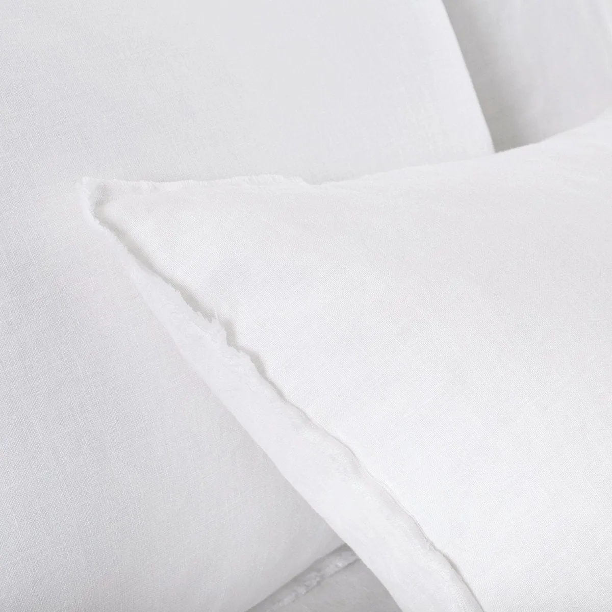 Blair White Linen Bedding by Pom Pom at Home