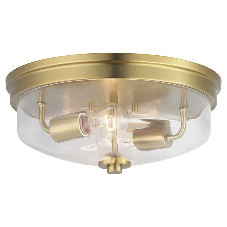 Blakely Two-Light Flush Mount Ceiling Fixture