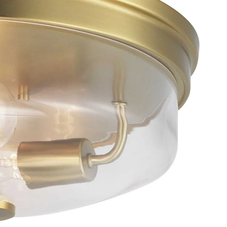 Blakely Two-Light Flush Mount Ceiling Fixture