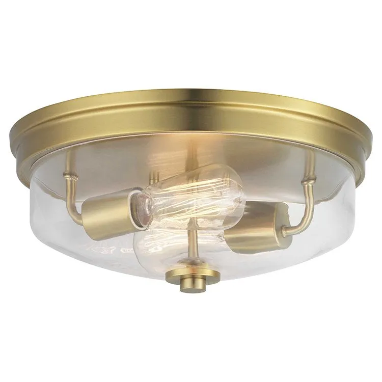 Blakely Two-Light Flush Mount Ceiling Fixture