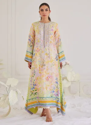 Blanca Raw Silk Kaftan