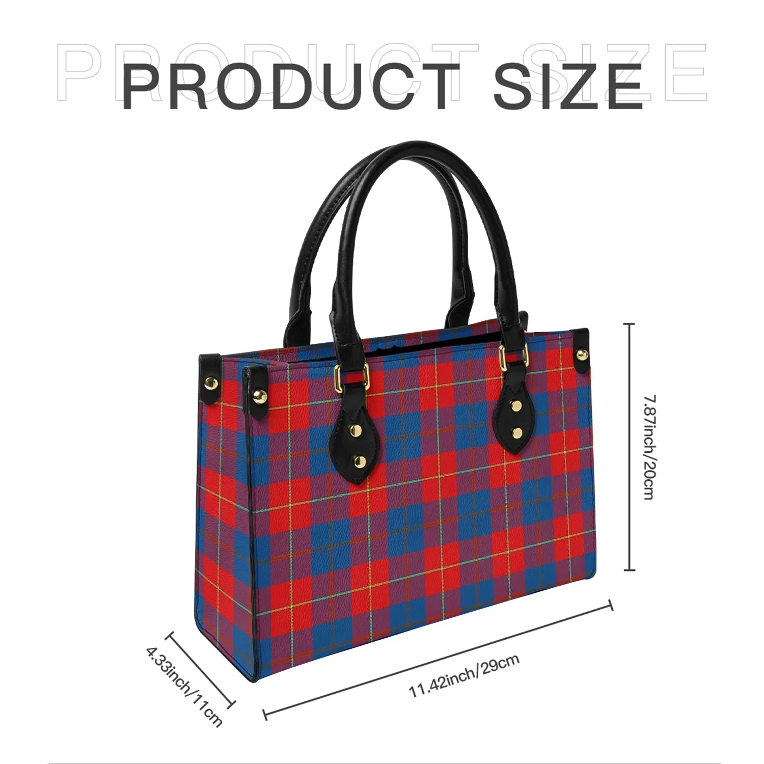 Blane Tartan Leather Bag