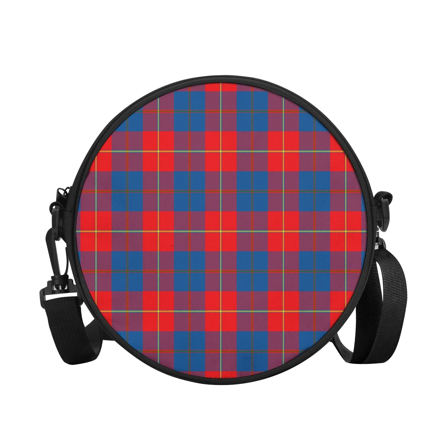 Blane Tartan Round Satchel Bags