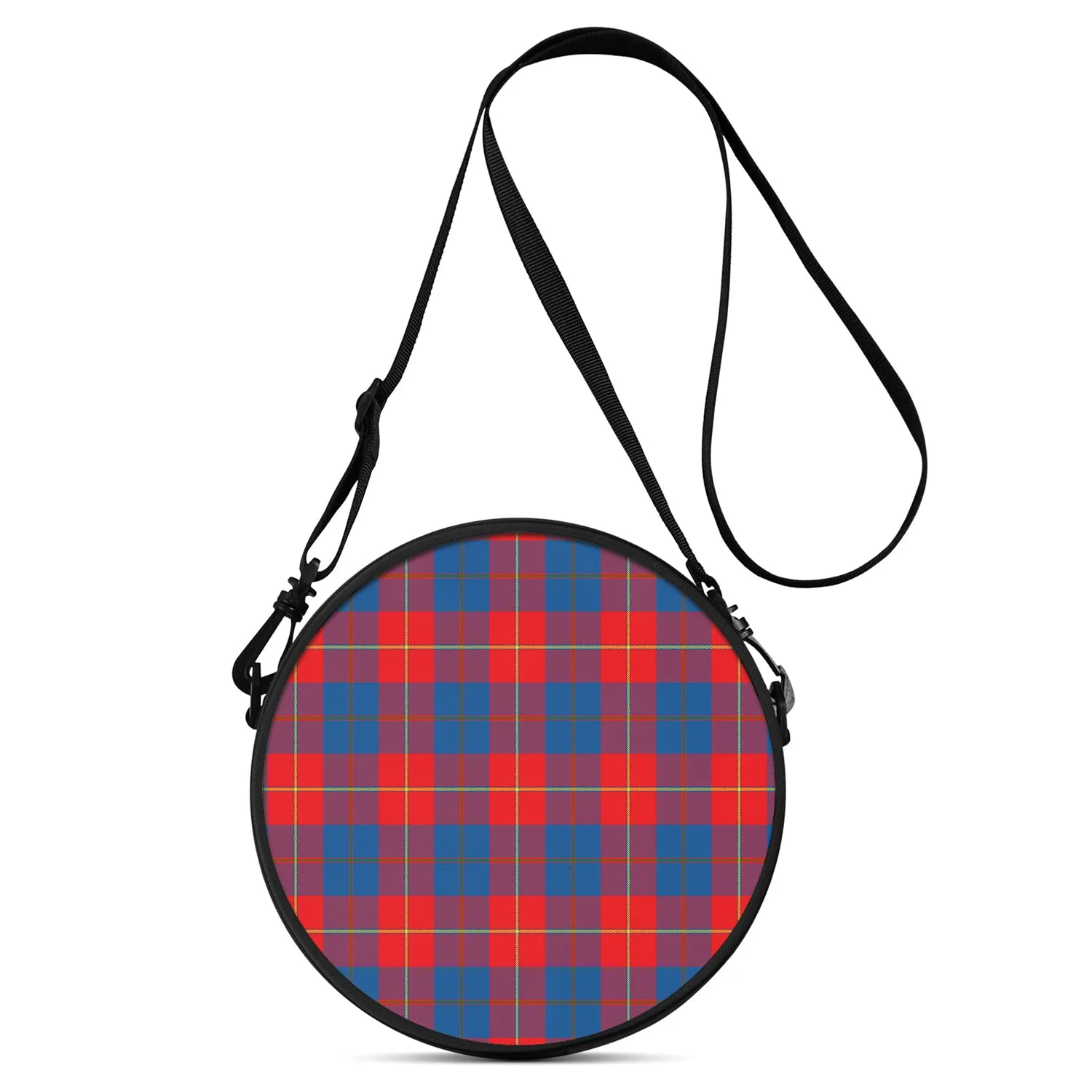 Blane Tartan Round Satchel Bags