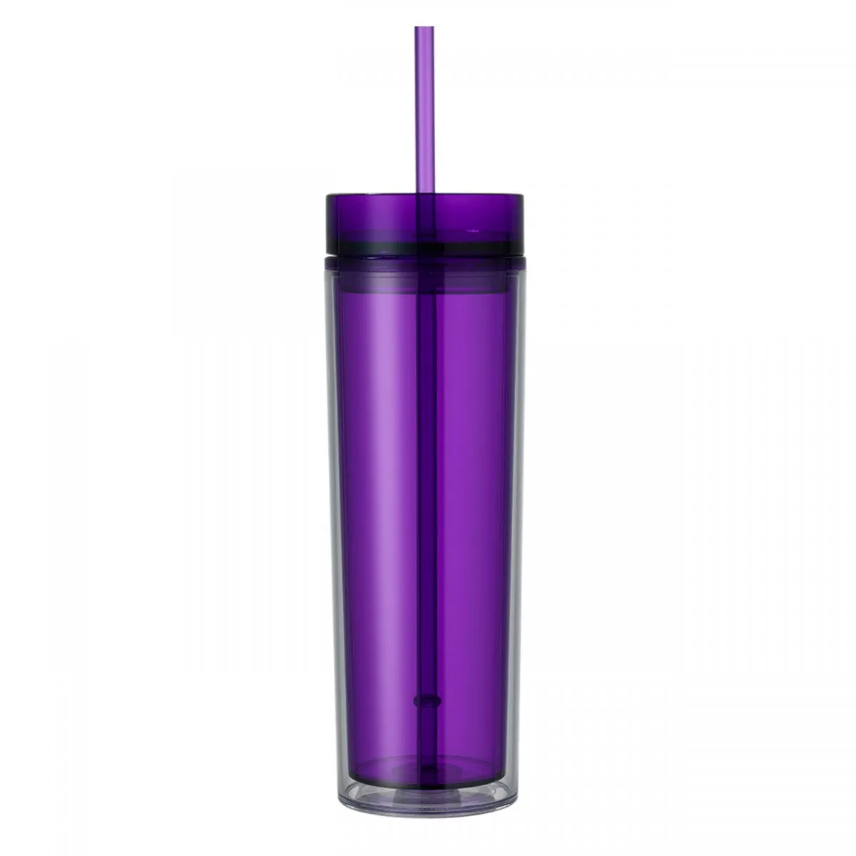 Blank Skinny Tumbler 16 oz Double Wall BPA Free Acrylic Tumbler, Personalize Monogram Tumblers, Blank Tumblers