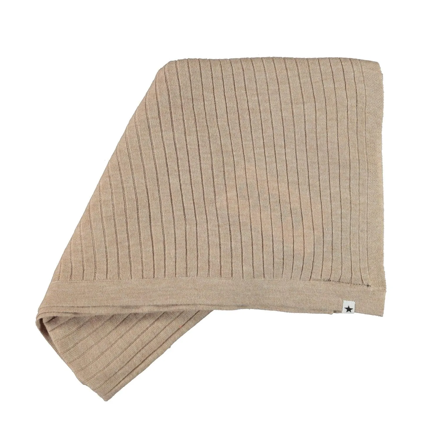 Blanket | Naia Baby Blanket Oatmeal Melange | Molo