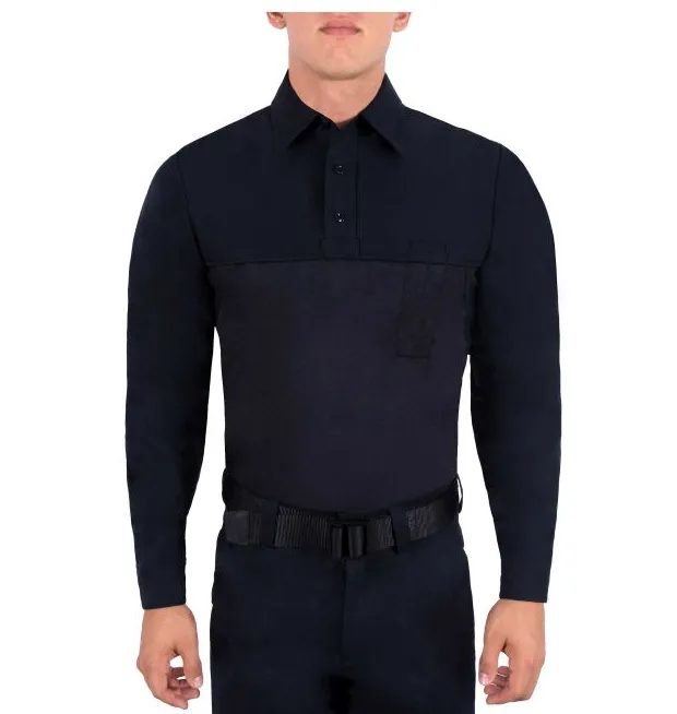 Blauer Polyester Armorskin Winter Base Shirt