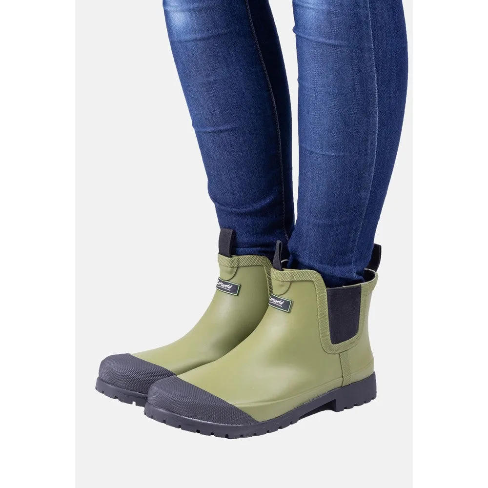 Blenheim Waterproof Ankle Boots Green