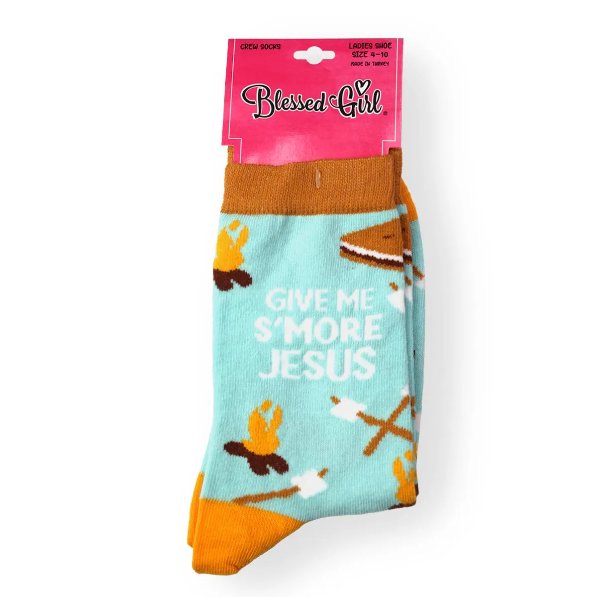 Blessed Girl Womens Socks Smore