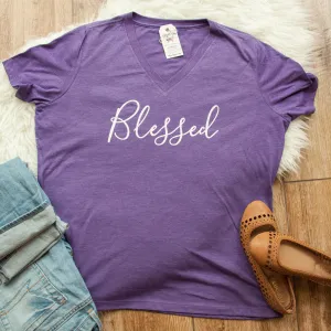 Blessed Relaxed Ladies Vneck