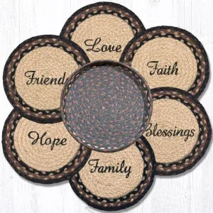 Blessing Trivets/Basket Set