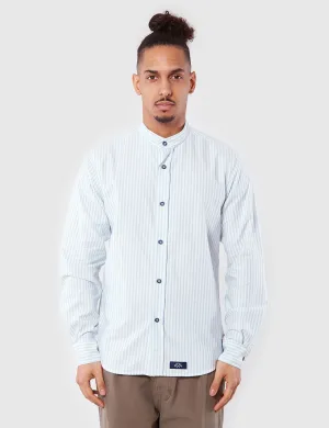 Bleu De Paname Biaude Grandad Shirt - Ciel Blue