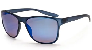 Bloc Sunglasses F851 Crystal Grey Blue Mirror Category 3