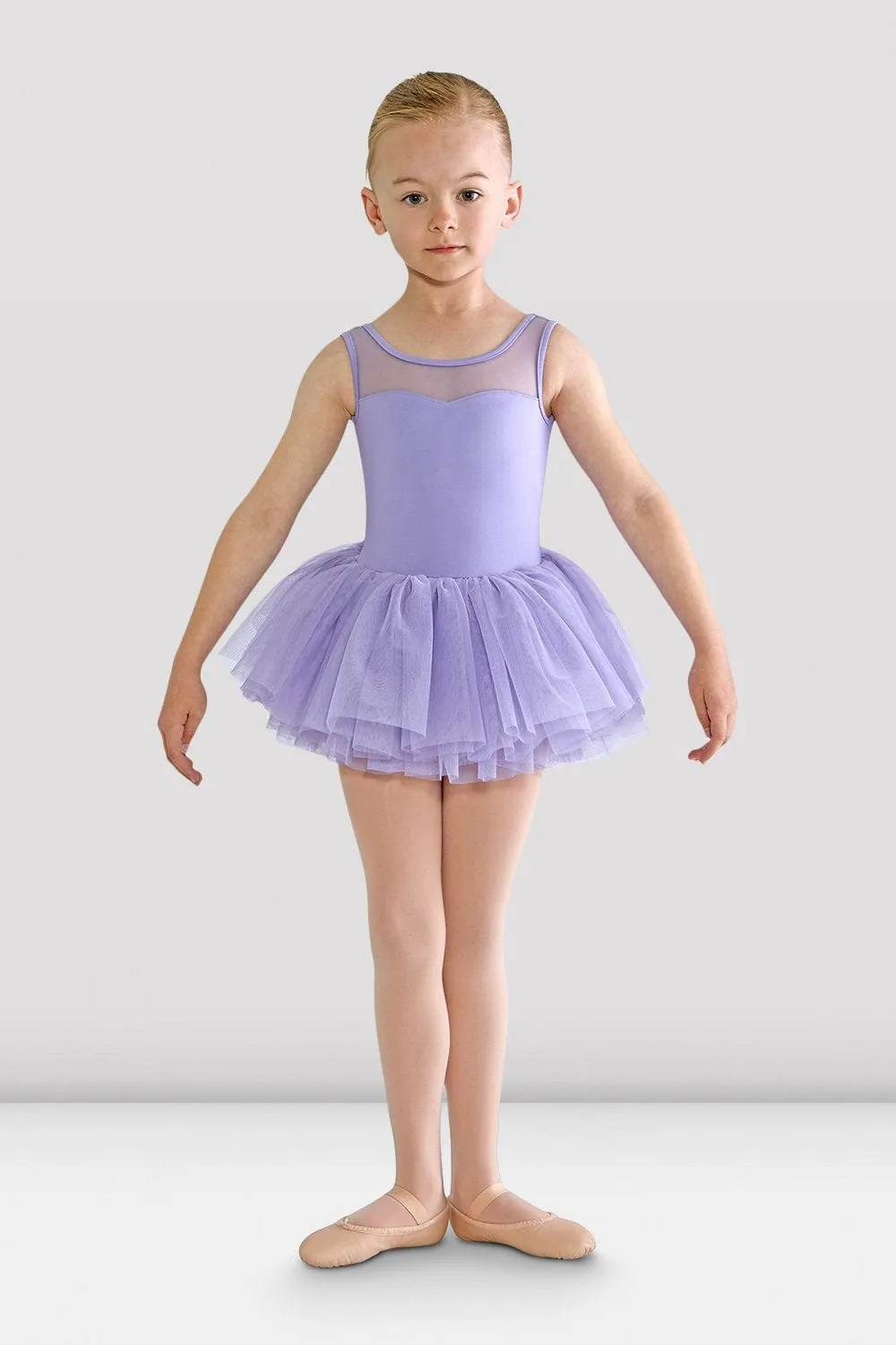 Bloch CL7825 Emica Tank Leotard with Sweetheart Bodice and Tutu Skirt (Child)