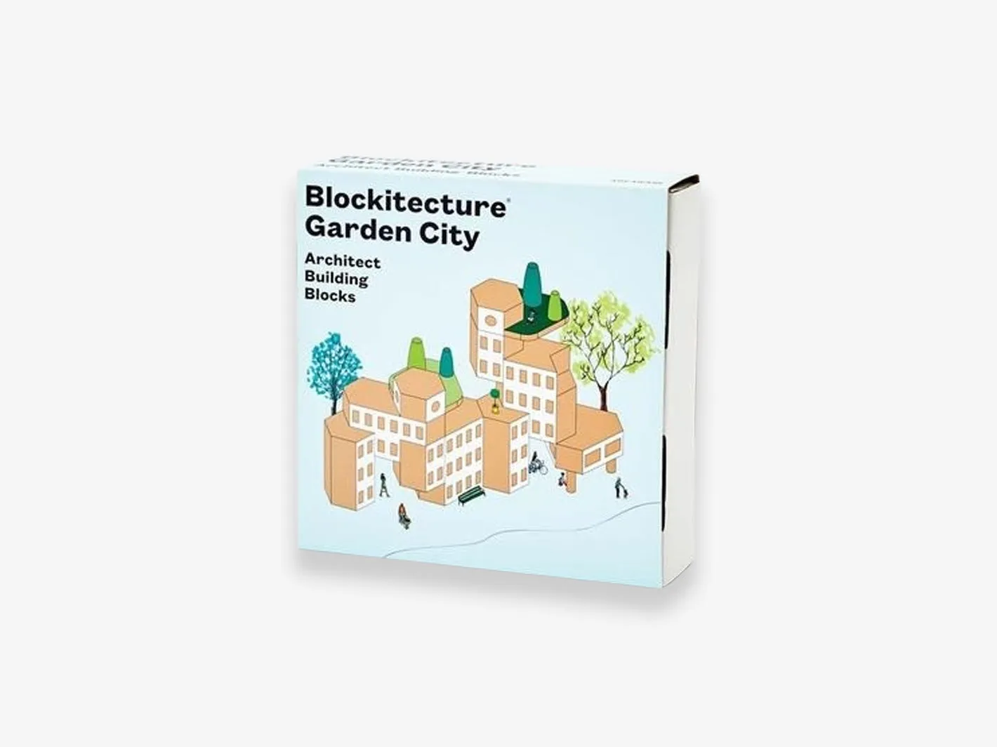 Blockitecture Garden City Building Set - Creative Architectural Toy for Imaginative Play