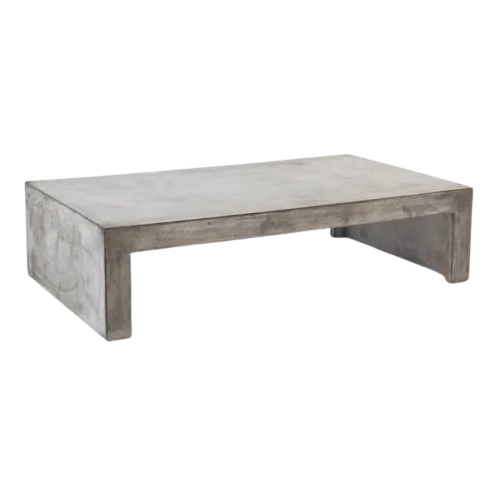 Blok Concrete Waterfall Coffee Table