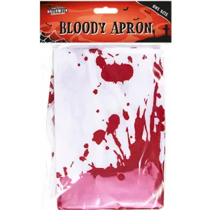 Bloody Apron - Halloween Costume Accessory Spooky Festive Haunted House Ghost Witch Vampire