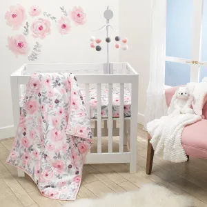 Blossom 3-Piece Mini Crib Bedding Set