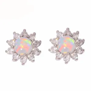 Blossom Opal Studs