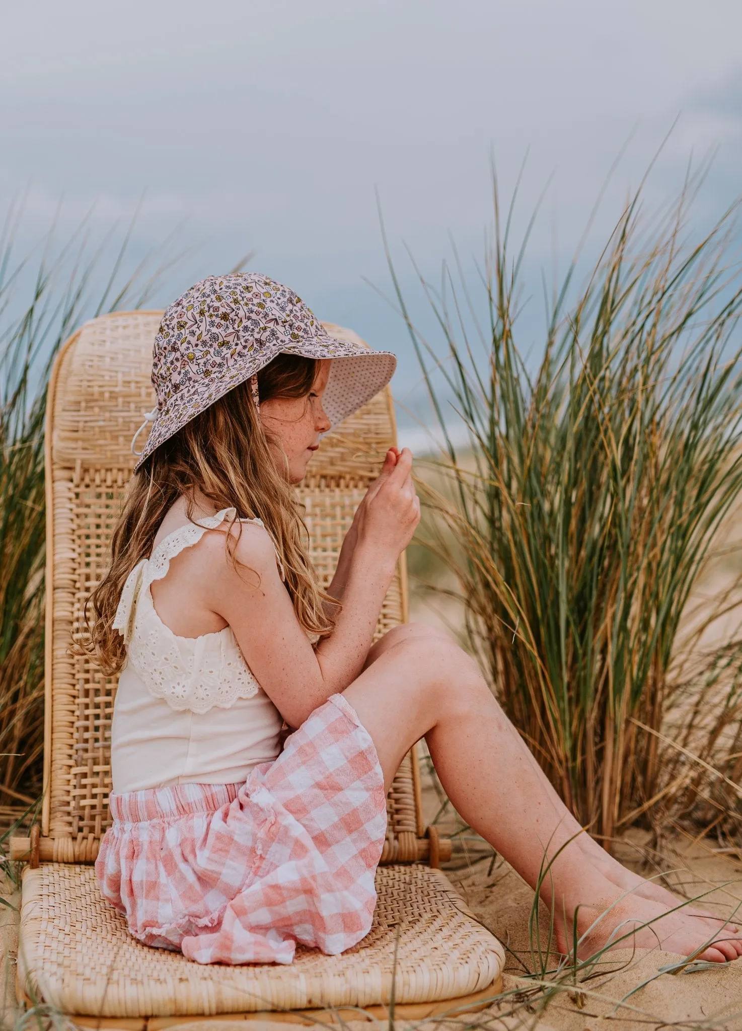 Blossom Wide Brim Sun Hat