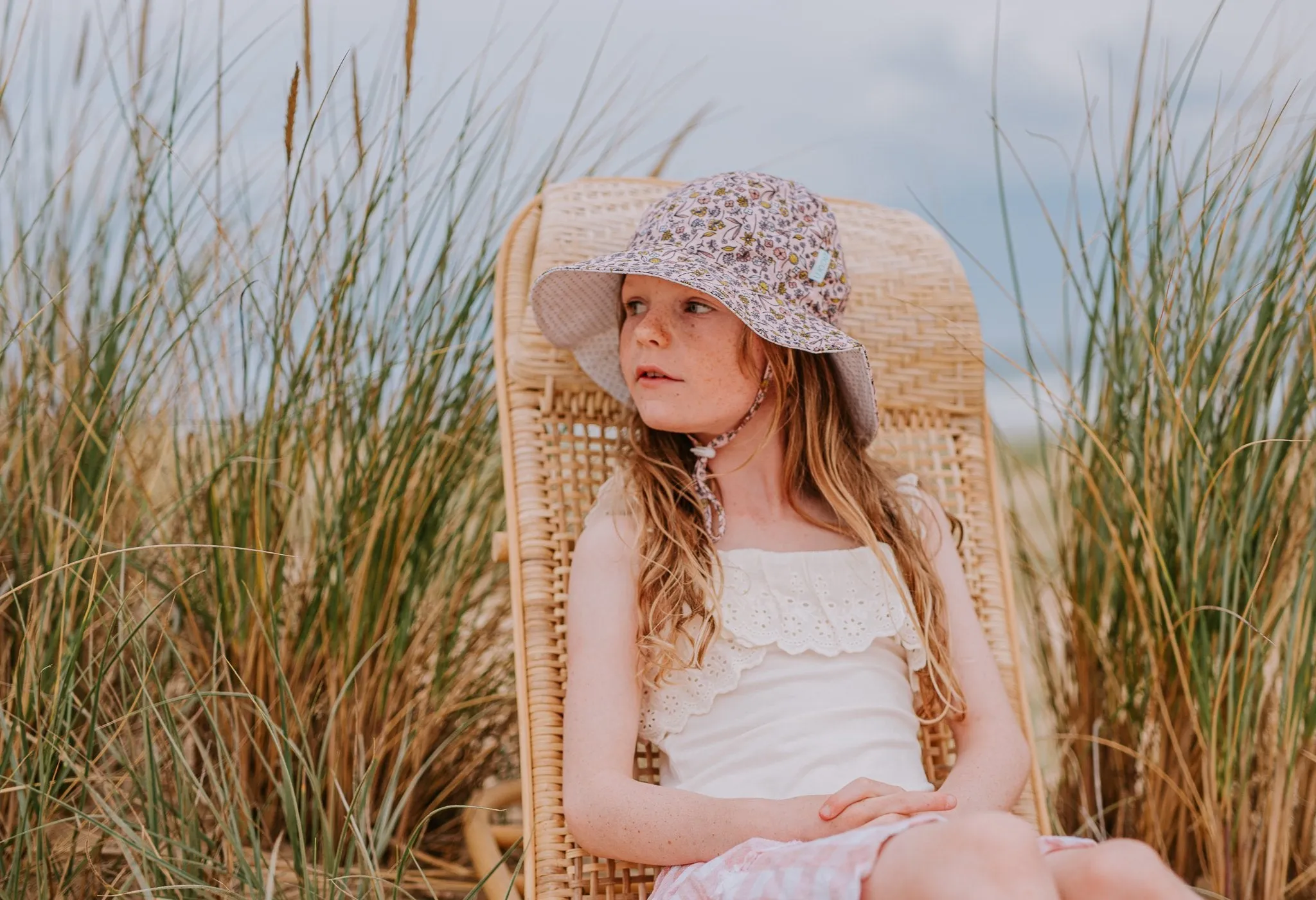 Blossom Wide Brim Sun Hat