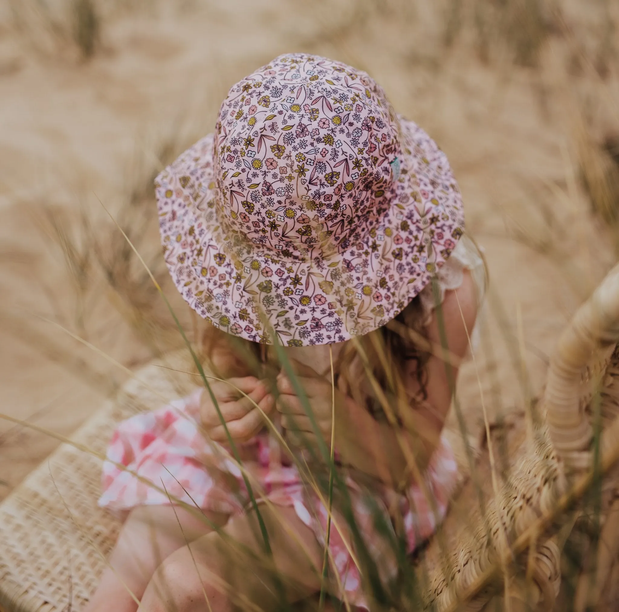 Blossom Wide Brim Sun Hat