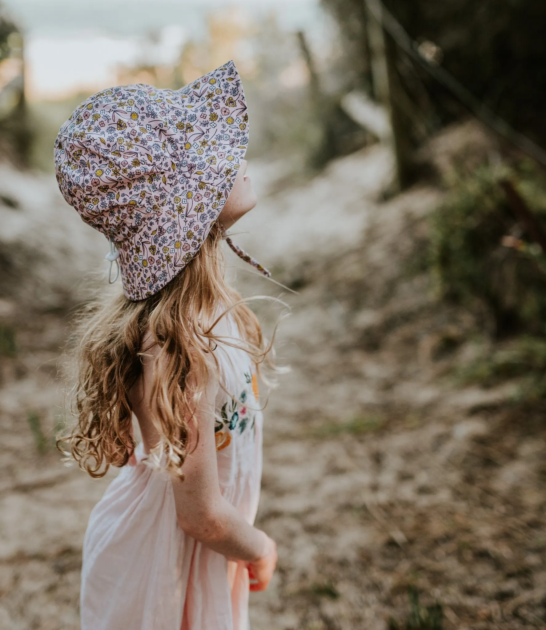 Blossom Wide Brim Sun Hat