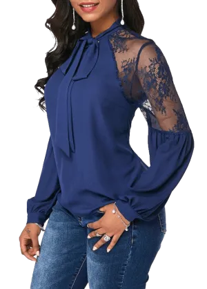 BLOUSE AINSLEY - BLUE